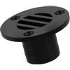 MAGICLULU Scarico Pavimento per Barca in Nylon Nero, Accessorio Versatile per Drenaggio Efficiente su Yacht e Ponti, Accessori Completi per Installazione Type6-25mm