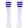 KQFCAZRE Calze Alte Sopra il Ginocchio Calzini Lunghi a Righe Calze Tubolari Elasticizzate Calzini Corti per Golf con Materiale Assorbente E Traspirante