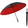 Generic CMBSSTFC Habrur Ombrelli Ombrello da Esterno Ombrello da Pioggia Ombrello da Viaggio Ombrello Antivento Forte per Uomo Donna Ombrello Antivento Forte (Blu : Blu+Nero, Dimensioni : 114 * 89cm)