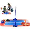 zwxqe Set da Pong Portatile Set Pallina E Tavolo