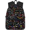 ybhgvc Math Formula Print Unisex Leggero Impermeabile Casual Zaino Quotidiano Pendolari Viaggi Weekend