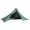 Drawup Tenda a piramide ultraleggera senza poli, per 1-2 persone, in rete, per escursionismo, con bastoncini da trekking, grigio
