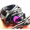 Drawup Maniglia del freno in metallo per mulinello Daiwa 25 PR100 II Pro Baitcasting, controllo di regolazione fine con guarnizione di trascinamento, rosso (viola)