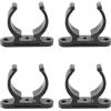 Housoutil 4 Pezzi Fascette in Nailon Nero per Tubo da 38-42mm, Portapagaie per Kayak e Barca Installazione Facile e Stabilità Migliorata, Accessori per Viaggi in Mare