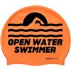 BUDDYSWIM Cappuccio da nuoto in silicone per uomo e donna, per piscina o acque libere, cappuccio da nuoto in silicone. Colore vivace, buona visibilità.