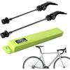 Générique Set di spiedini - Kit bullone ruota a sgancio rapido | Accessorio per mozzo da bicicletta ad albero cavo in alluminio | Parte di ricambio per asse per mountain bike, D