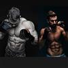 Annadue Sportivi a Mezze, Ergonomici per Sacco da Boxe in Pelle PU, da Allenamento per Sacchi di Sabbia, da Palestra con Supporto per il Polso