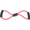 FONDOTIN Fascia Elastica Fitness a Forma di 8 Maniglie Rosso Tpr | Esercizi a Braccio e Due Braccia, Casa e Ufficio, per Principianti e Uomini