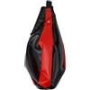 Dolvitrny Speed Ball, sacco da boxe a pera, attrezzatura per allenamento MMA, pelle PU di qualità, per boxe, muay thai, palestra e allenamento a casa, rosso e nero, 25 x 18 cm