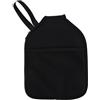Caswynlife Confezione da 2 custodie in neoprene antipolvere per racchette Franklin Selkirk, blu, rosa, nero, 24 x 30 cm (2 x nero)