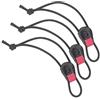 Generic Cintura per Canna da Pesca 3 Pezzi, Fascette Elastiche Regolabili Tenuta , Perfetta per gli Appassionati di Pesca, Realizzata in Nylon Resistente e Plastica, Dimensioni 20x2,5 Cm