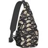 JUZGTSIT Bel modello-3 zaino da trekking zaino a tracolla borsa sportiva leggera e borsa a tracolla per donne uomini