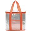 Pumixiy Borsa termica extra large da 16 l, per campeggio, picnic, escursionismo, spiaggia, viaggi, cibo, bevande, mantiene il freddo al caldo, verde, blu, nero, arancione