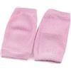 TIKODIDA Manicotto e Comfort Senza Limitazione del Movimento in Gel Idratante per Gomito Cuscinetto Morbido P Rosa Fascia Elastica Traspirante 1 Paio