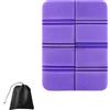 KACCDE Durevolezza Schiume Mats Recupero Rapido Campeggio Pad Cuscini Resistente all'acqua per Backpacking Escursionismo Uso Esterno Portatile Pieghevole Camping Pad