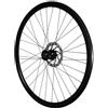 Belnotelt Pneumatico per bicicletta 700 x 23C, non gonfiabile, per bici da strada, ruota in gomma leggera a prova di foratura con scanalatura ad anello in acciaio > 16 mm, nero/blu (nero)