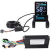 LIYJTK Display LCD per controller brushless a onda sinusoidale per bici per la modifica della bici