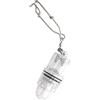 KALLORY Luce LED Subacquea per Pesca in Acque Profonde con Indicatore Luminoso e Materiale Plastico Resistente alla Ruggine, Lampada Bianca con Catena per Attrarre Pesci