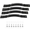 Generisch Maniglie per Kayak Heavy Duty 4 Pezzi in Nylon e Resistente con Viti