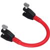 Kisangel Easy Ski Training Aid Ski Tip Connector Connettore per Sci in Plastica Resistente e Corda per Allenamento Controllo e Rotazioni Compatibile con Sci Spessore Colore Colore Casuale