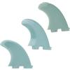 Stylebest Set di 3 Pinne per Tavola da Surf, Pinne per Propulsore in PVC Resistente per stabilità e direzionalità, Adatte per Longboard e Paddleboard