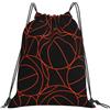 Generic Zaino con Coulisse Soccer 05 Sacchetta Sportiva Leggero Borsa con Coulisse Pieghevole Drawstring Backpack per Viaggi Spiaggia Unisex