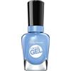Sally Hansen Miracle, Gel semipermanente soak-off , numero 290, Tonalità nere e blu, 14,7 ml