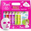 7Days Kit Maschere Viso in Tessuto Settimanale ad Effetto Idratante Purificante e Antirughe con Collagene Acido Ialuronico Burro di Karite ed Estratti Naturali per Skincare Donna Uomo e Bambini 8 pz