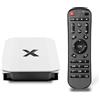 SUKOTOP Boîtier Android TV Box 4 Go RAM 32 Go ROM, Processeur Quad-Core, WiFi Double Bande, Bluetooth, Codage H.265 HEVC, Extension Carte TF - Lecteur Multimédia