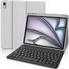WINCHKING Custodia con tastiera per iPad Air 13 pollici 2025 M3/2024 M2, custodia con tastiera per iPad Pro 12,9 (3a, 4a, 5a, 6a generazione), Bluetooth rimovibile senza fili, magnetica, con layout