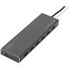 DIGITUS DA-70241-1 - Hub USB - Hub USB 3.2 Gen 1 a 7 porte di tipo A - Trasferimento dati ad alta velocità fino a 5 Gbit/s - Compatto e portatile - Plug-and-play - Per PC, notebook e Mac - Nero
