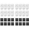 LeadCon, 16 filtri per fontana dell'acqua per gatti PLWF015, compatibili con filtri di ricambio per fontana PETLIBRO e 12 spugne pre-filtro per PLWF005, PLWF105 e PLWF115