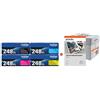 Brother Value Pack nero / ciano / magenta / giallo / Bianco TN-248XL MCVP