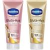 Sellnship VaselinGluta-Hya Flawless Glow + Dewy Radiance Lozione per il corpo, confezione combinata da 200 ml