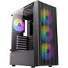 Antec Case Antec AX27 RGB Elite Midi-tower ATX mATX Nero [0-761345-10205-6]