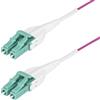 Startech.com Cavo fibra ottica StarTech.com multimodale OM4 30m Viola [OM4RLCLC30M]