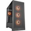 Cougar Case Cougar MX230 RGB Midi Tower Mini Itx Micro Atx ATX E-Atx Nero [CGR-2PC8B-RGB]