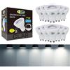 CLAR - Lampadine GU10 LED, Faretti GU10, GU10 LED 4000K 7W (Pack 10)
