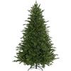 HOMCOM Albero di Natale Artificiale da 180 cm con 1821 Rami e Base in Metallo, Verde