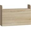 HOMCOM Scrivania da Parete, Tavolo Pieghevole con Ripiani Salvaspazio per Casa e Ufficio, 77 x 20 x 51 cm | Aosom Italy