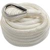 Osculati Cima Ormeggio Doppia Treccia Impiombata con Redancia Bianca - 6 Misure Disponibili - Ø 16 mm x 11 mt.