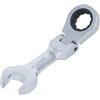 BGS 6916 | Chiave combinata a cricchetto | corta | regolabile | 16 mm