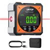 XUNTOP Inclinometro Digitale Laser con 4 Lati Magnetici Forti Ricaricabile