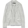 VERO MODA Single-Breasted Blazer VMJULIA Blazer Light Grey Melange 42 Light Grey Melange 42