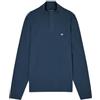 EMPORIO ARMANI Felpa Spugna Uomo Blu M