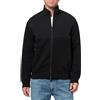 Armani Exchange Felpa da Uomo, a Maniche Lunghe, a Contrasto, Colore Nero, XXL, Nero, XXL