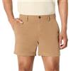 Amazon Essentials Uomo Pantaloncini Chino Slim Fit Elasticizzati Comodi e Senza Pieghe sul Davanti 13cm
