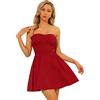 Allegra K - Vestito da Donna con Cerniera a Vista Senza Spalline e Maniche, Sandali Adventure Seeker, Punta Chiusa - T - Bambini, S