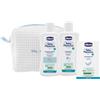 Chicco Set Beauty Chicco Baby Moments con Zip Azzurro