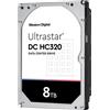 Western Digital Ultrastar DC HC320 disco rigido interno 8 TB 7200 Giri/min 256 MB 3.5" Serial ATA III [0B36400]